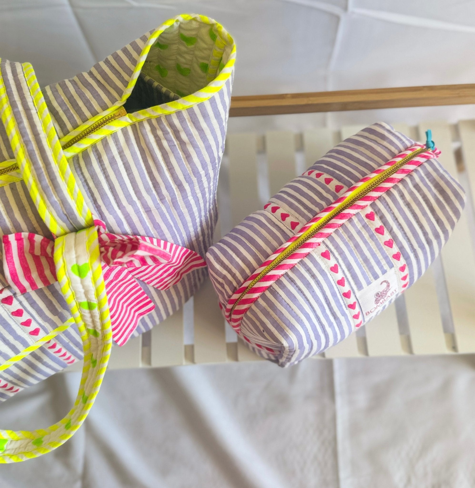 The Rebel Kit Bag | Love Hearts - Bombaby