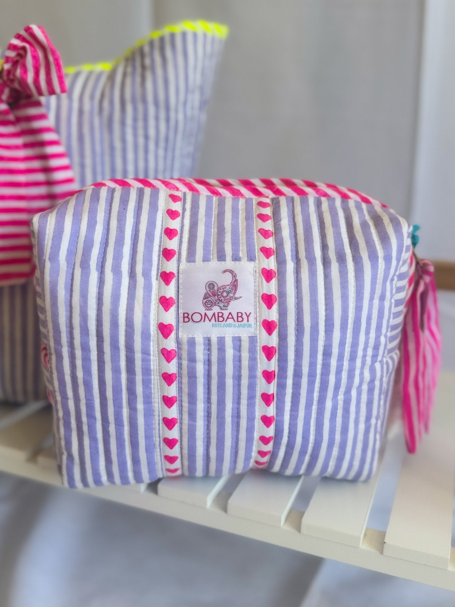 The Rebel Kit Bag | Love Hearts - Bombaby