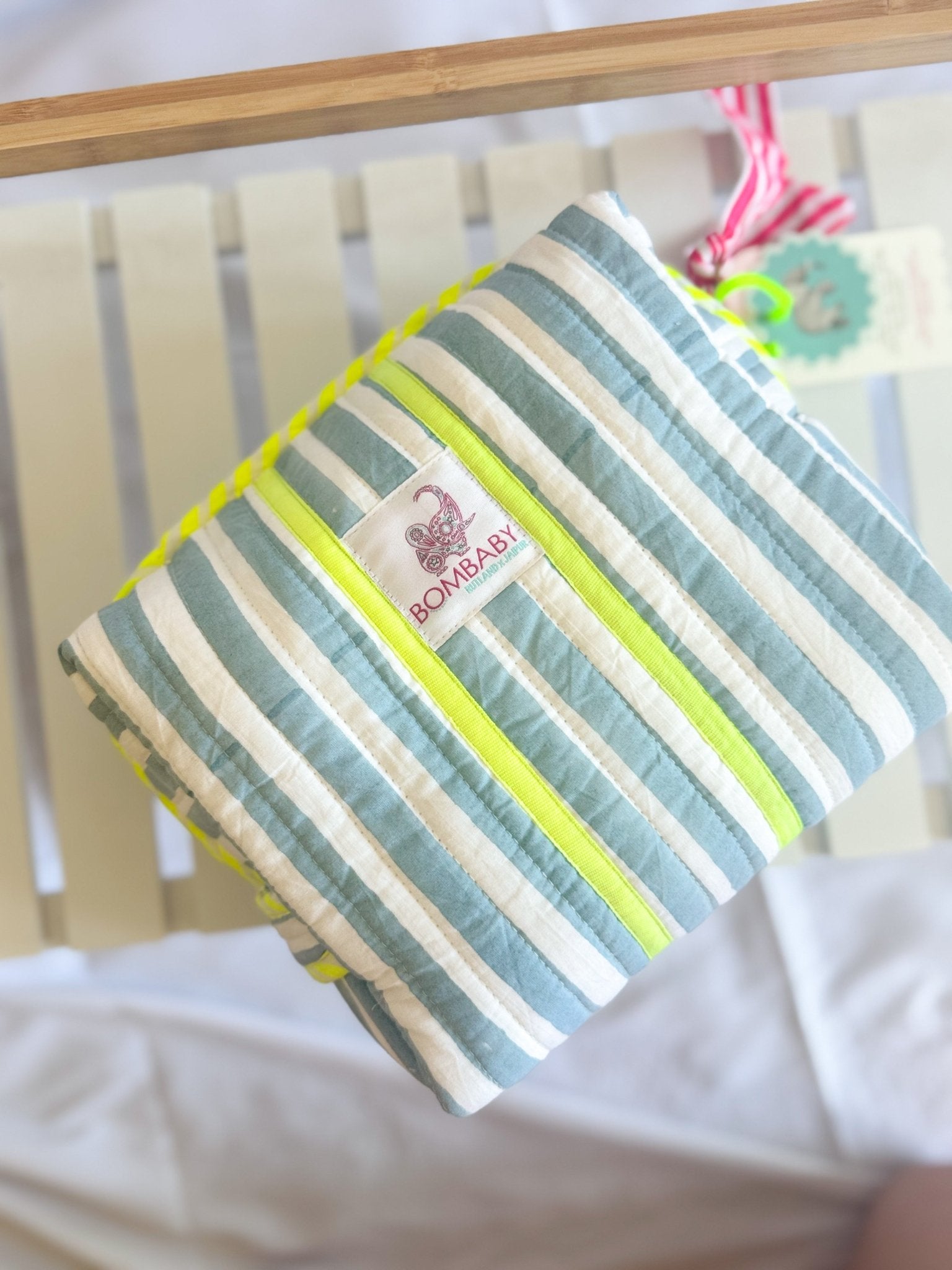 The Rebel Kit Bag | Mykonos Blue - Bombaby