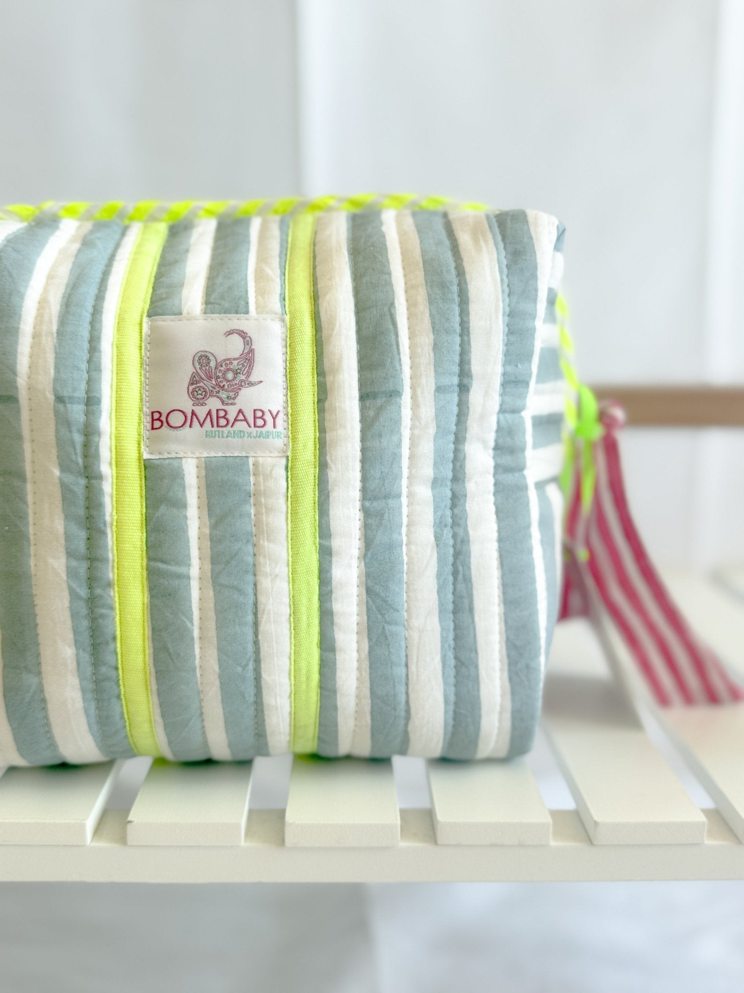 The Rebel Kit Bag | Mykonos Blue - Bombaby