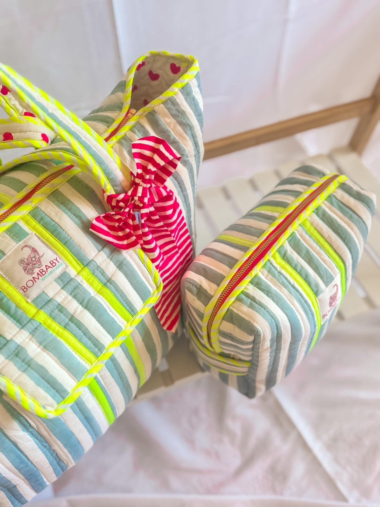 The Rebel Kit Bag | Mykonos Blue - Bombaby