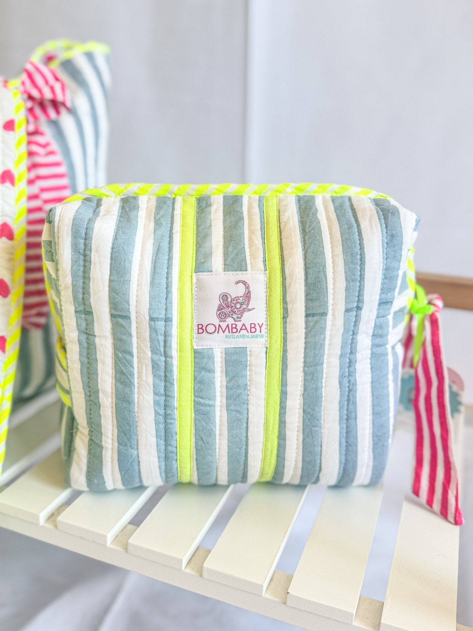 The Rebel Kit Bag | Mykonos Blue - Bombaby
