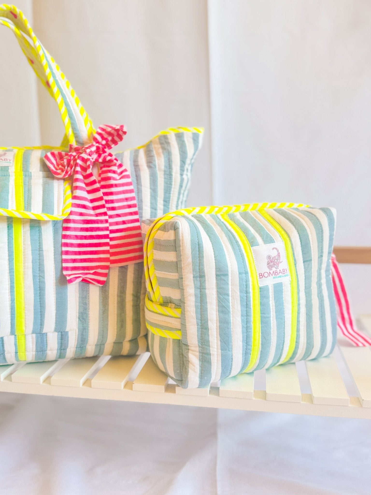 The Rebel Kit Bag | Mykonos Blue - Bombaby