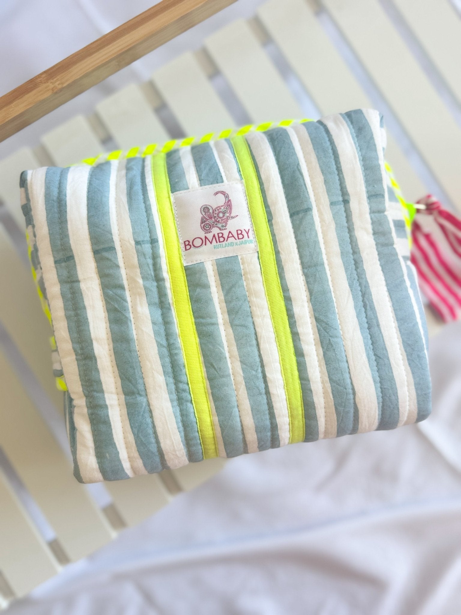 The Rebel Kit Bag | Mykonos Blue - Bombaby