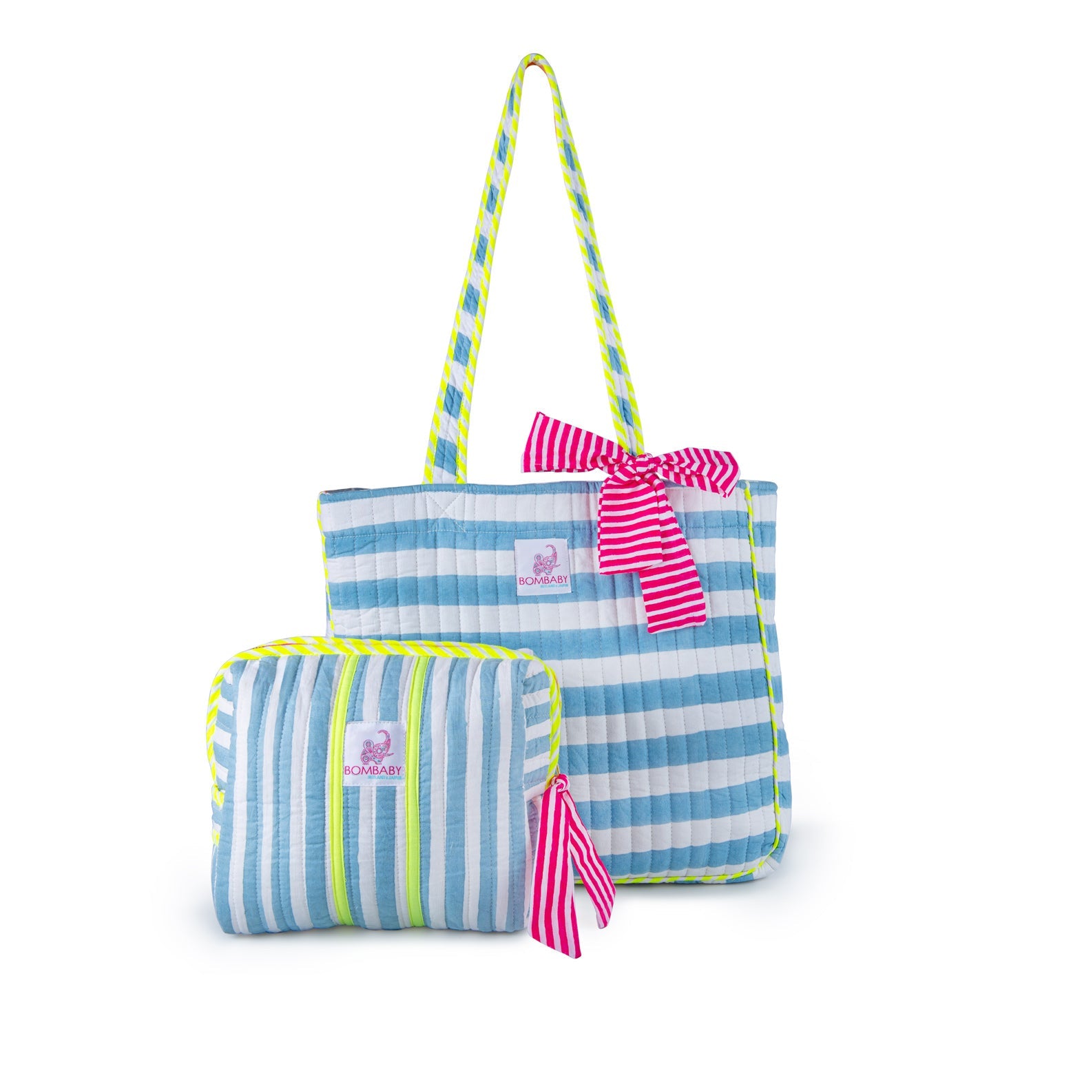 The Rebel Kit Bag | Mykonos Blue - Bombaby