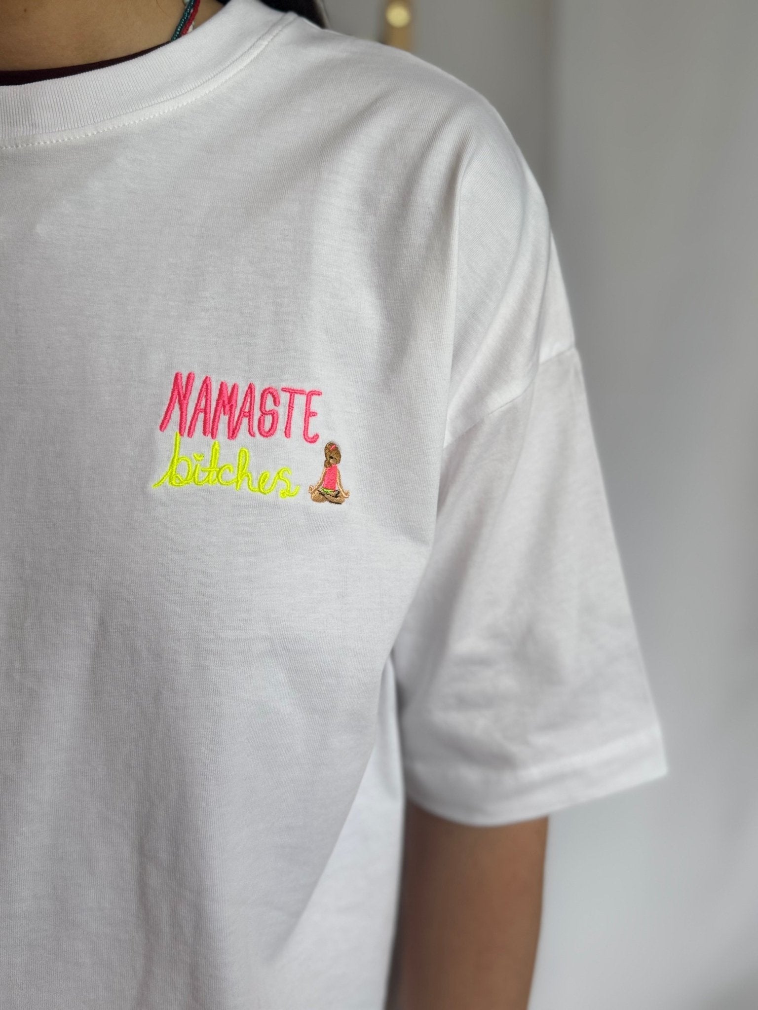 The Rebel T-Shirt | Namaste Bitches - Bombaby