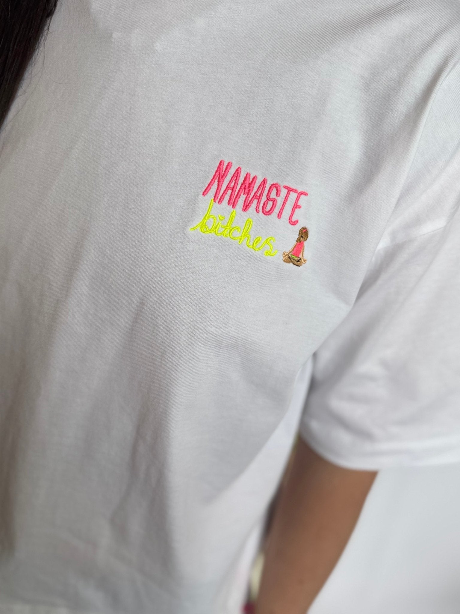 The Rebel T-Shirt | Namaste Bitches - Bombaby