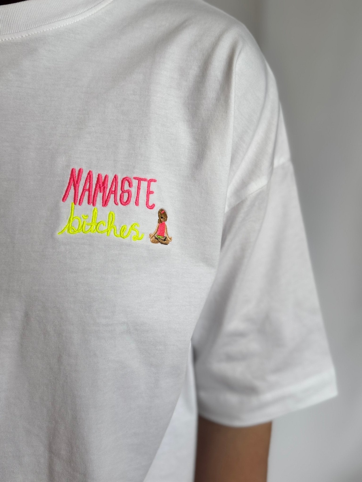 The Rebel T-Shirt | Namaste Bitches - Bombaby