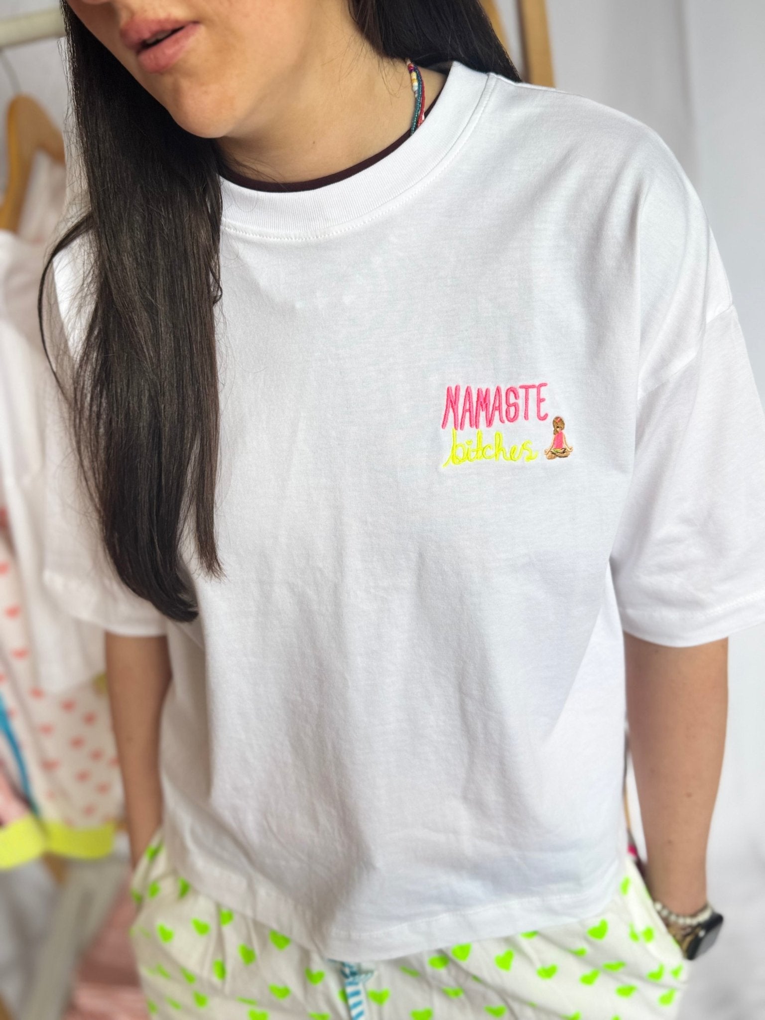 The Rebel T-Shirt | Namaste Bitches - Bombaby