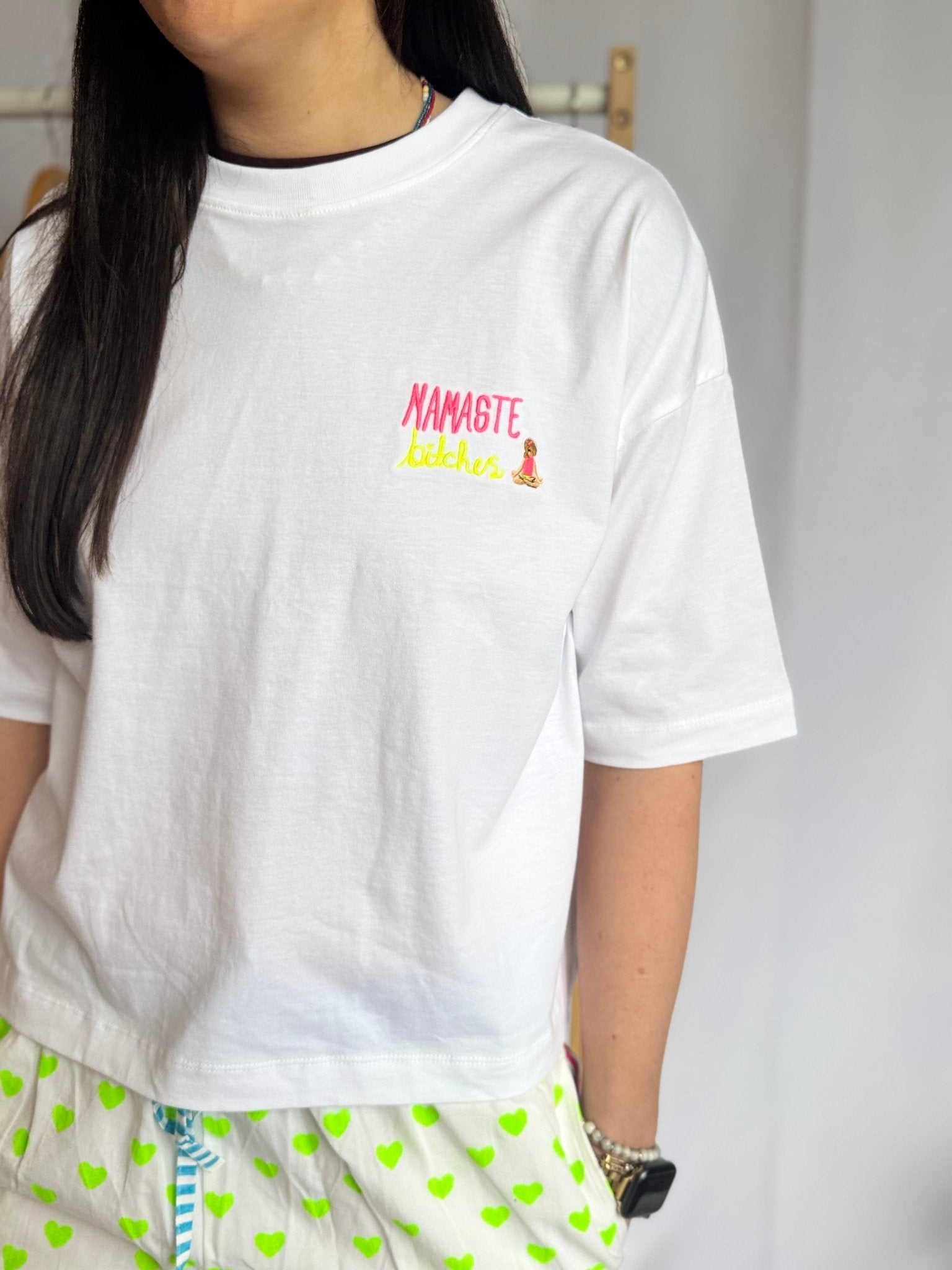 The Rebel T-Shirt | Namaste Bitches - Bombaby