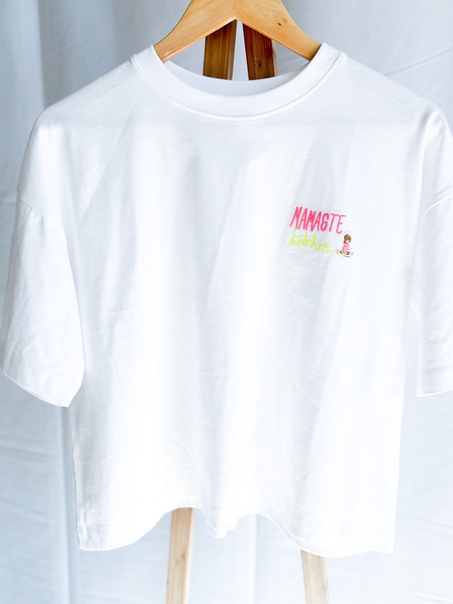 The Rebel T-Shirt | Namaste Bitches - Bombaby