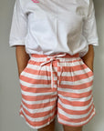 The Rugby Shorts | Rose Pink - Bombaby
