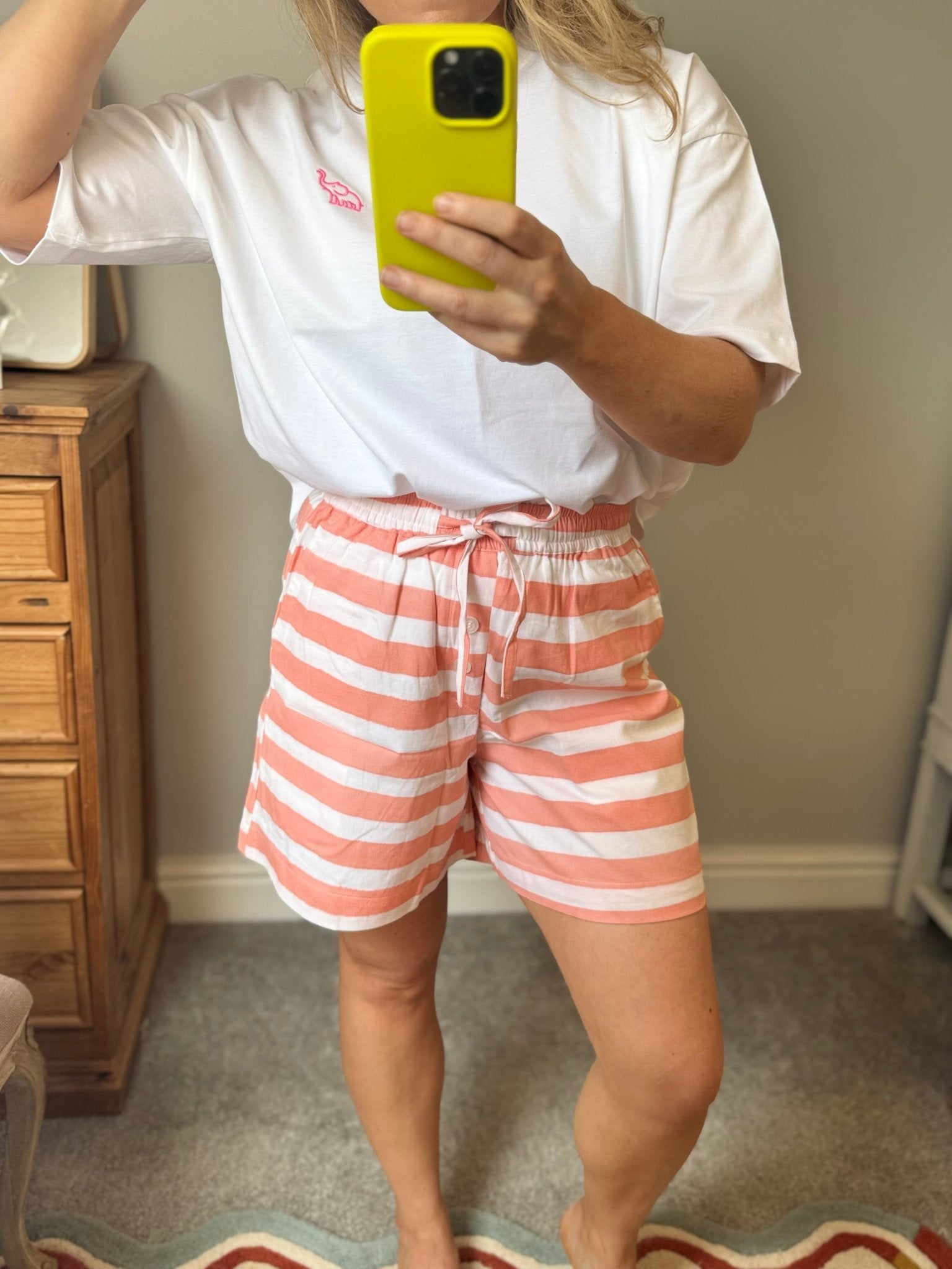 The Rugby Shorts | Rose Pink - Bombaby