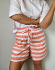 The Rugby Shorts | Rose Pink - Bombaby