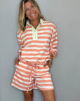 The Rugby Shorts | Rose Pink - Bombaby