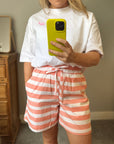The Rugby Shorts | Rose Pink - Bombaby