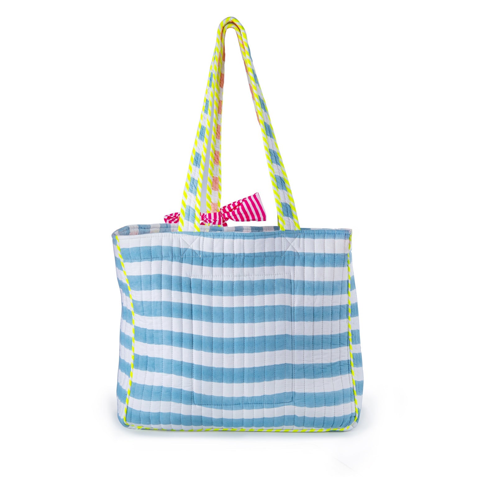 The Rugby Tote | Mykonos Blue - Bombaby