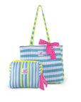 The Rugby Tote | Mykonos Blue - Bombaby
