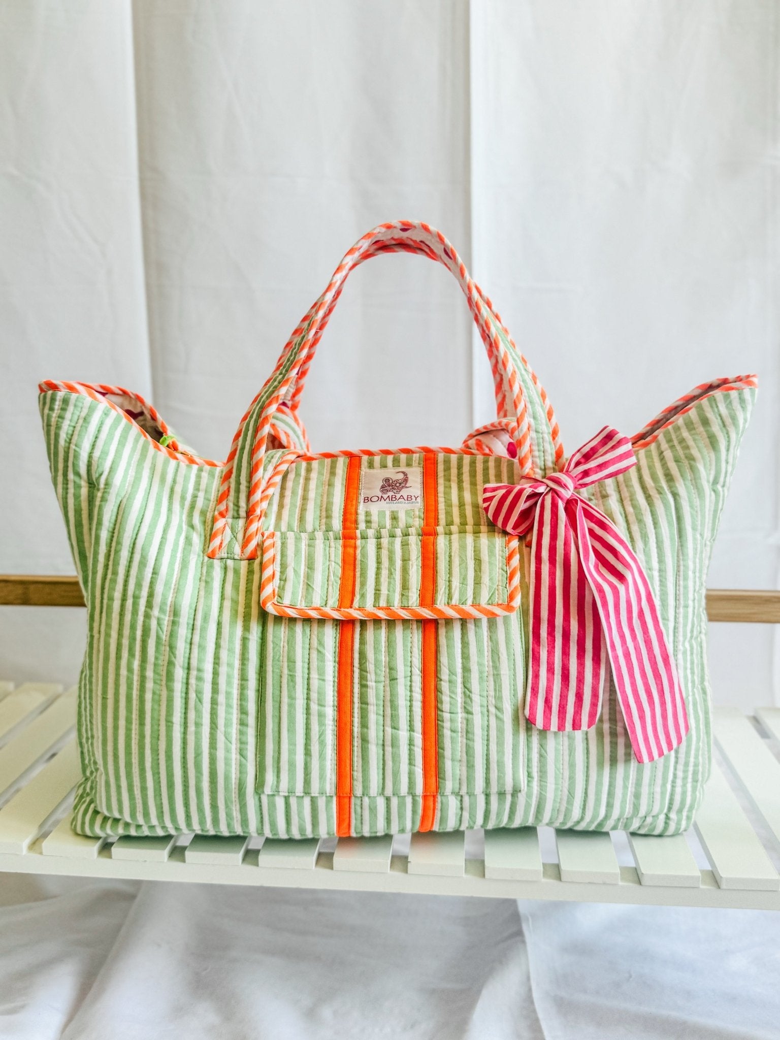 The Travel Tote | Matcha Fizz - Bombaby