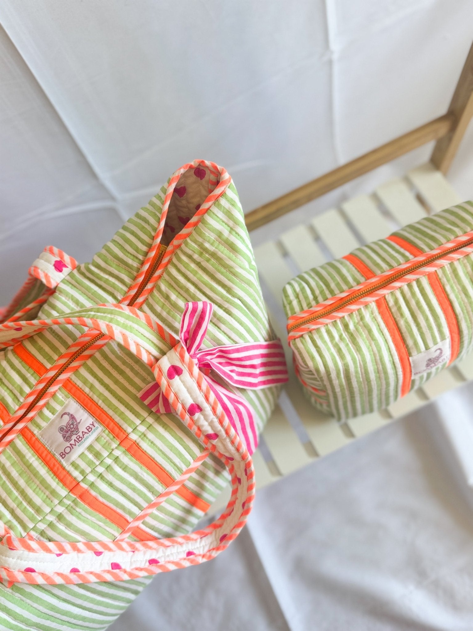 The Travel Tote | Matcha Fizz - Bombaby