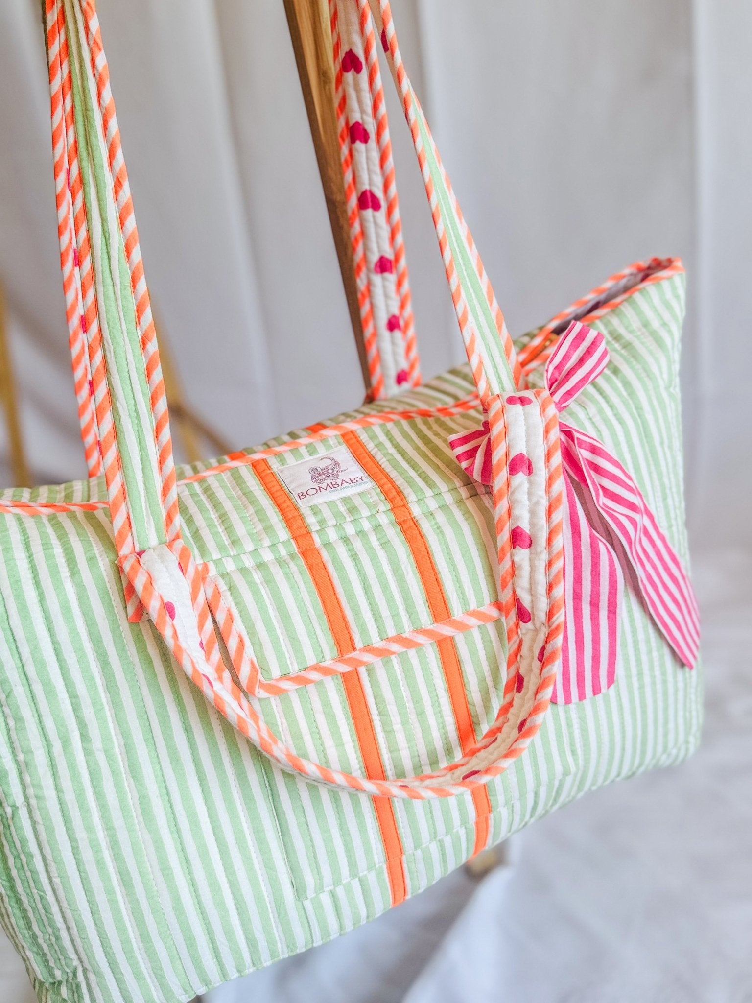 The Travel Tote | Matcha Fizz - Bombaby