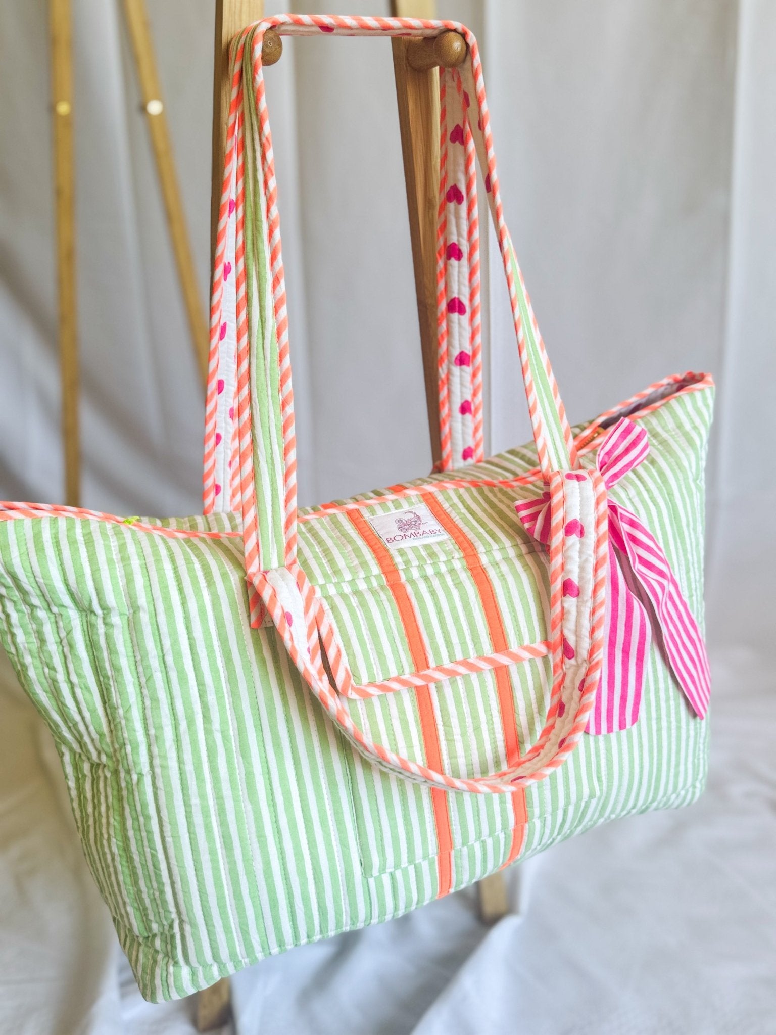 The Travel Tote | Matcha Fizz - Bombaby