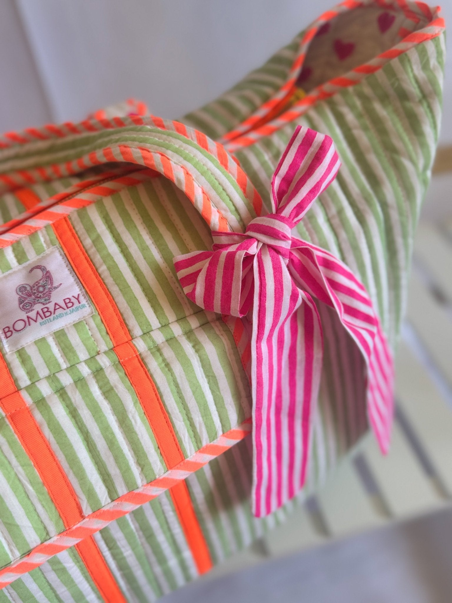 The Travel Tote | Matcha Fizz - Bombaby
