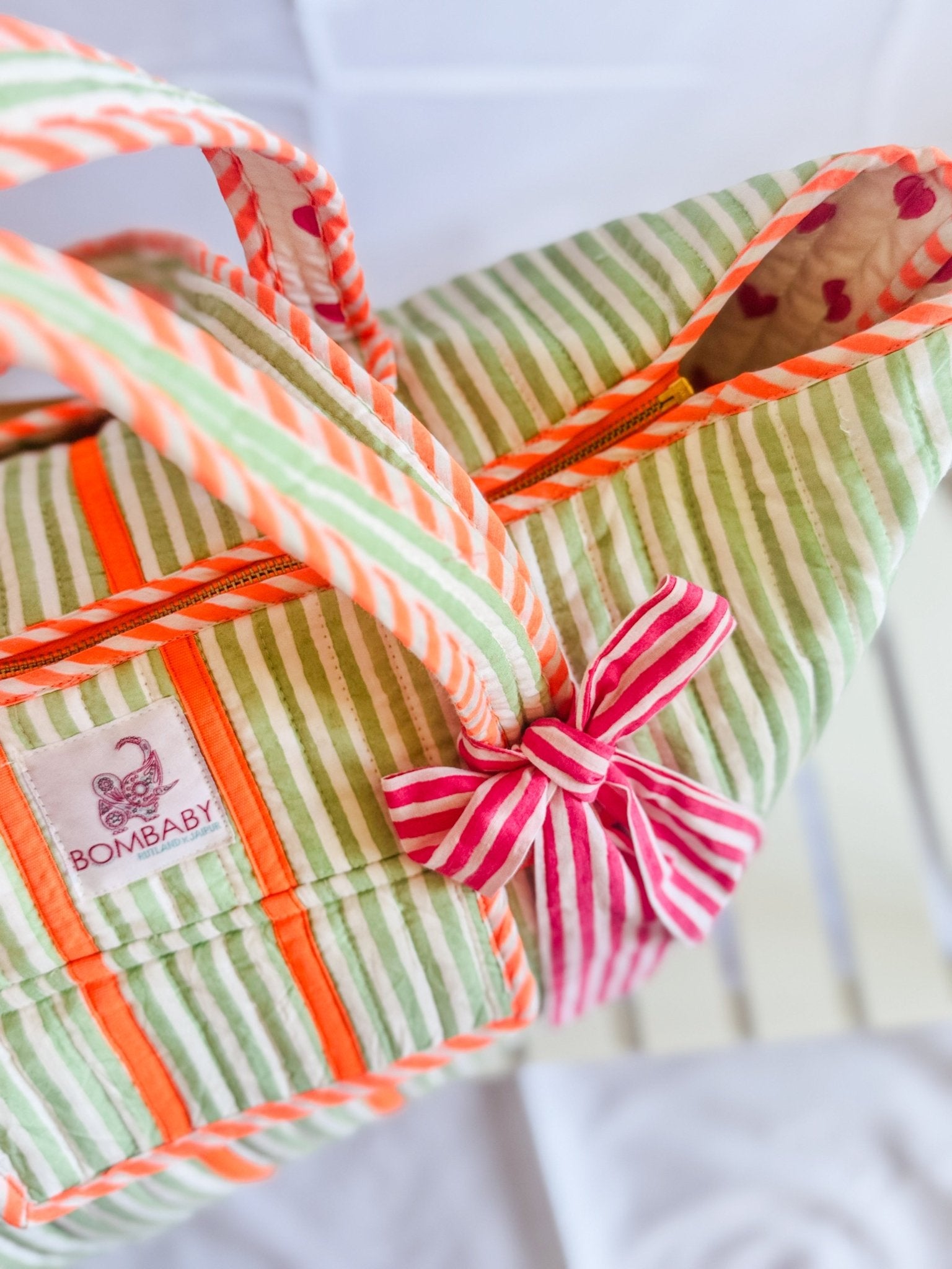 The Travel Tote | Matcha Fizz - Bombaby