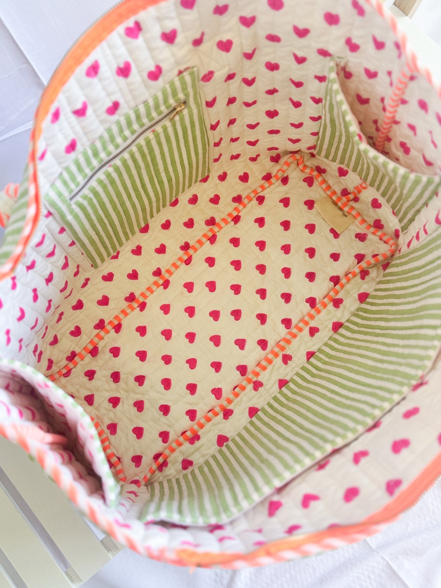 The Travel Tote | Matcha Fizz - Bombaby