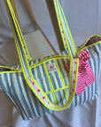 The Travel Tote | Mykonos Blue - Bombaby