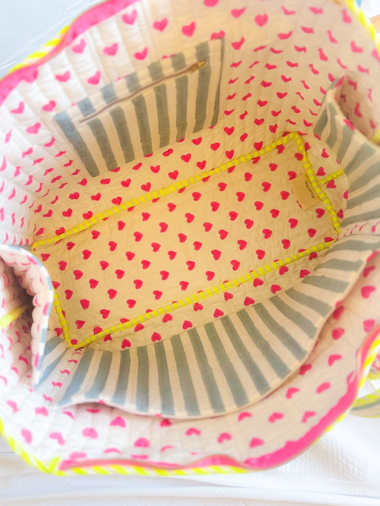 The Travel Tote | Mykonos Blue - Bombaby