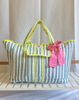 The Travel Tote | Mykonos Blue - Bombaby