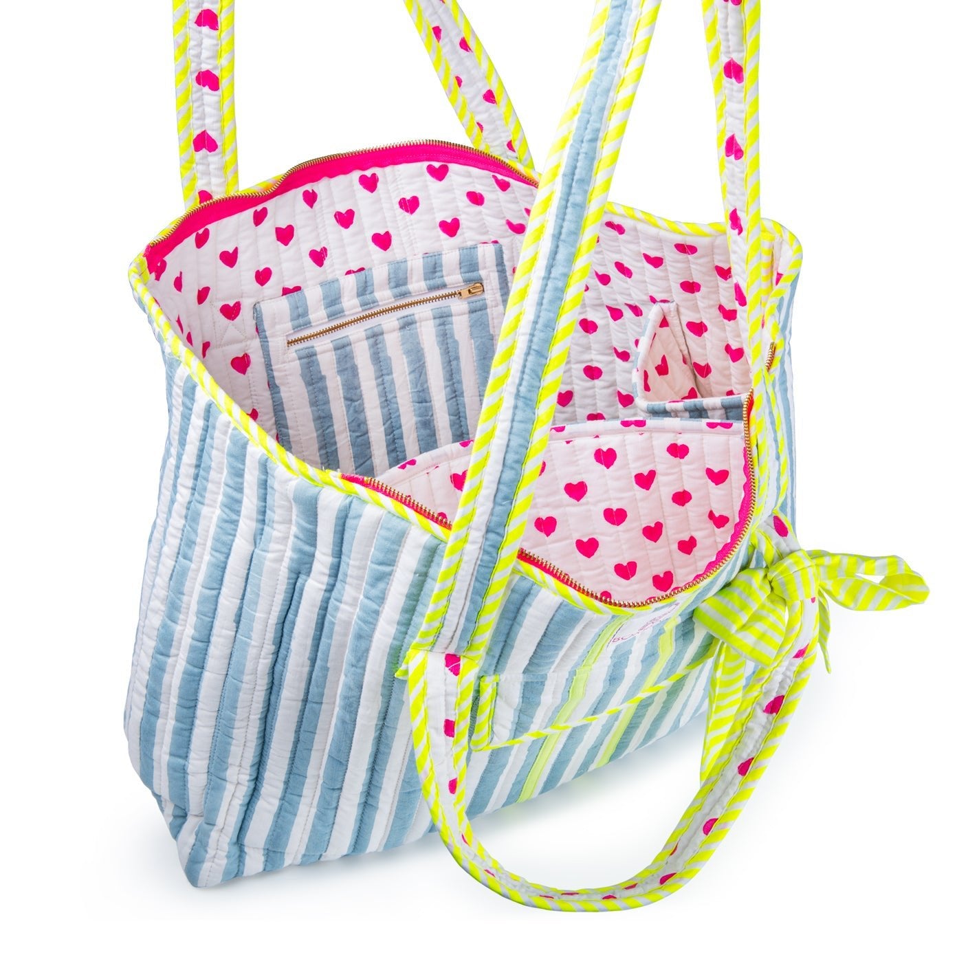 The Travel Tote | Mykonos Blue - Bombaby