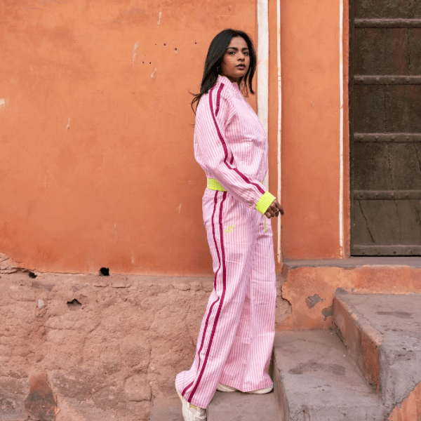 Twill Full - Zip Jacket | Rose PRE - ORDER - Bombaby