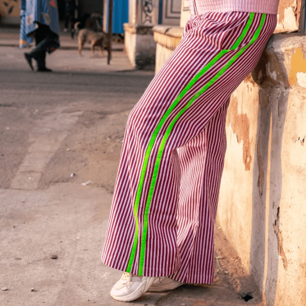 Wide - Leg Pants | Merlot PRE - ORDER - Bombaby