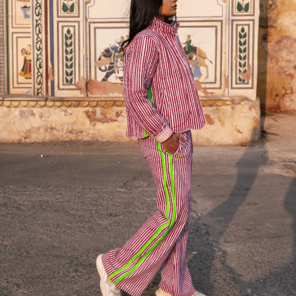 Wide - Leg Pants | Merlot PRE - ORDER - Bombaby