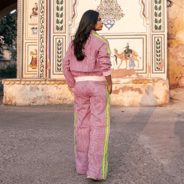 Wide - Leg Pants | Merlot PRE - ORDER - Bombaby