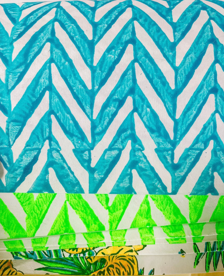 Block Print Wrapping Paper | 2 Sheets - Bombaby