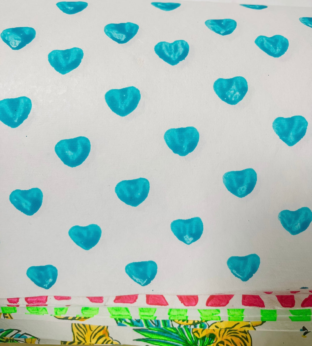 Block Print Wrapping Paper | 2 Sheets - Bombaby