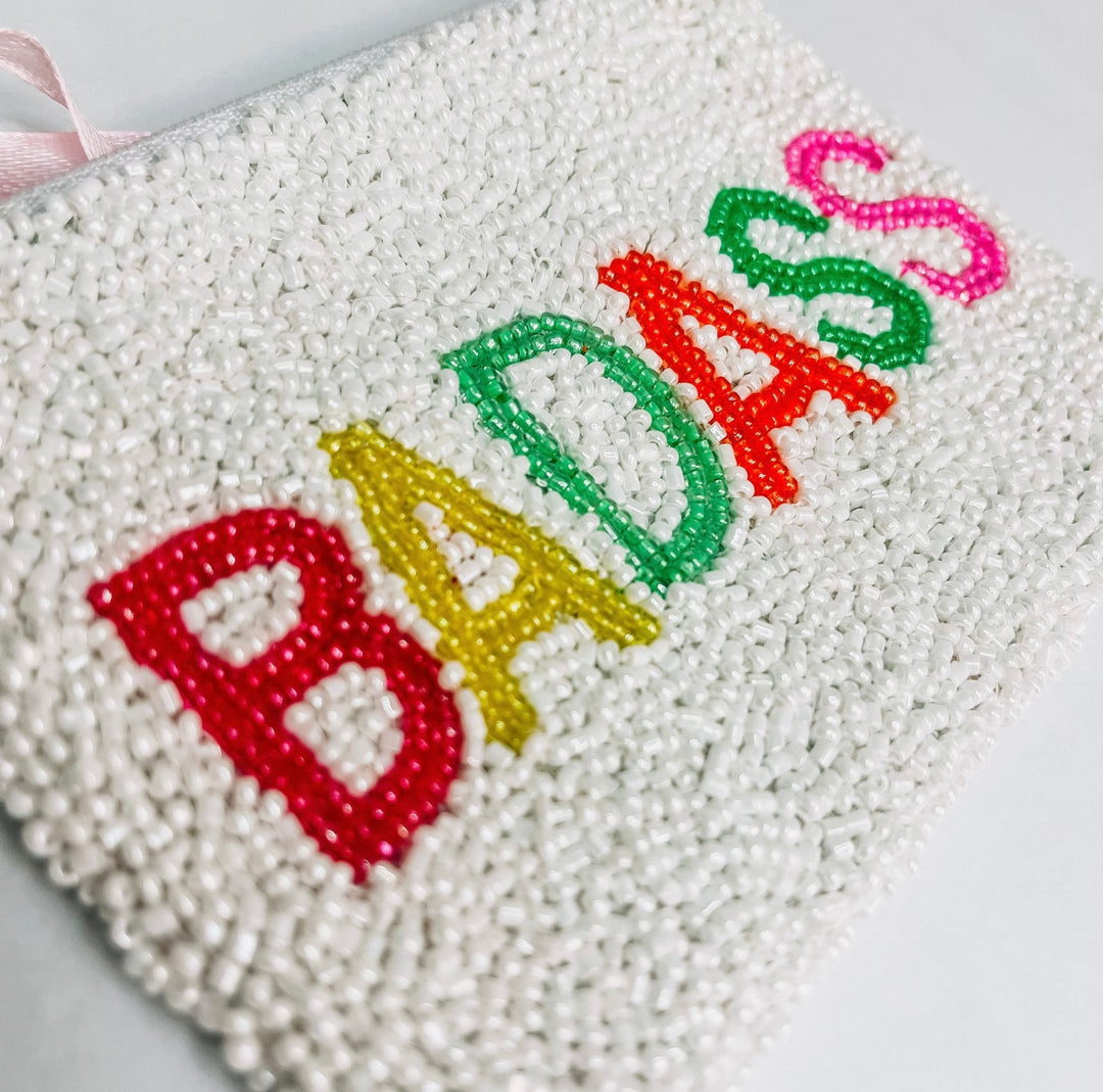 Handmade Beaded Purse | BADASS - Bombaby