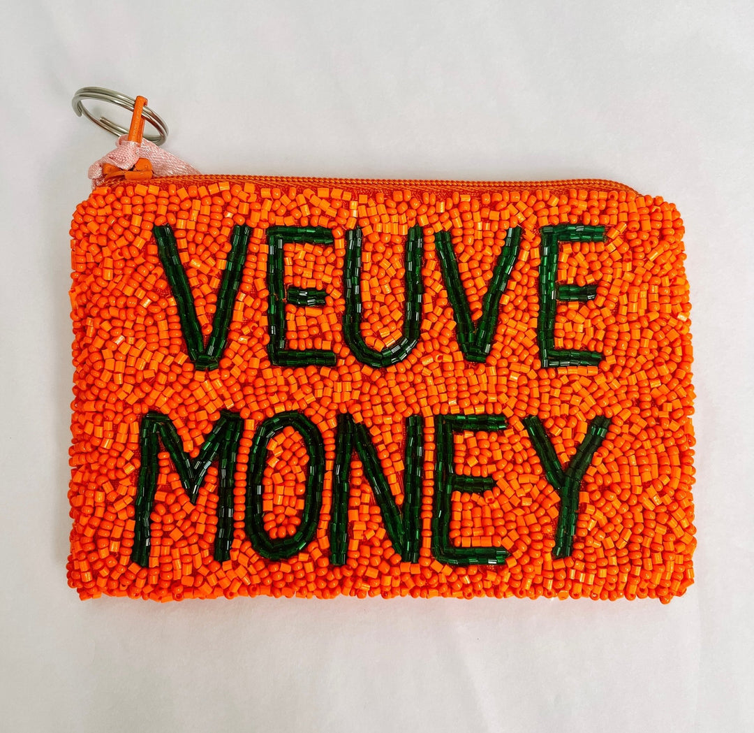 Handmade Beaded Purse | VEUVE MONEY - Bombaby