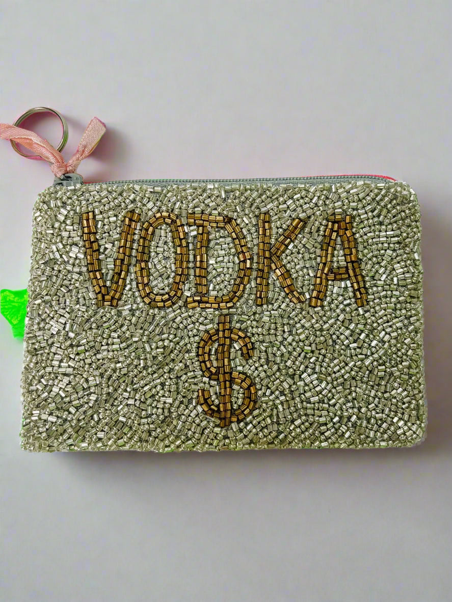 Handmade Beaded Purse | VODKA $ - Bombaby