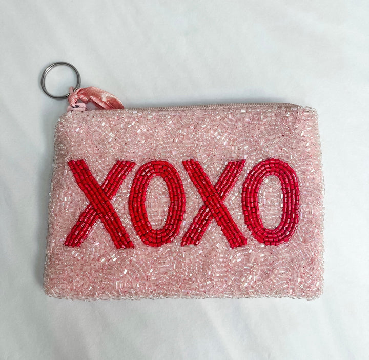 Handmade Beaded Purse | XOXO - Bombaby