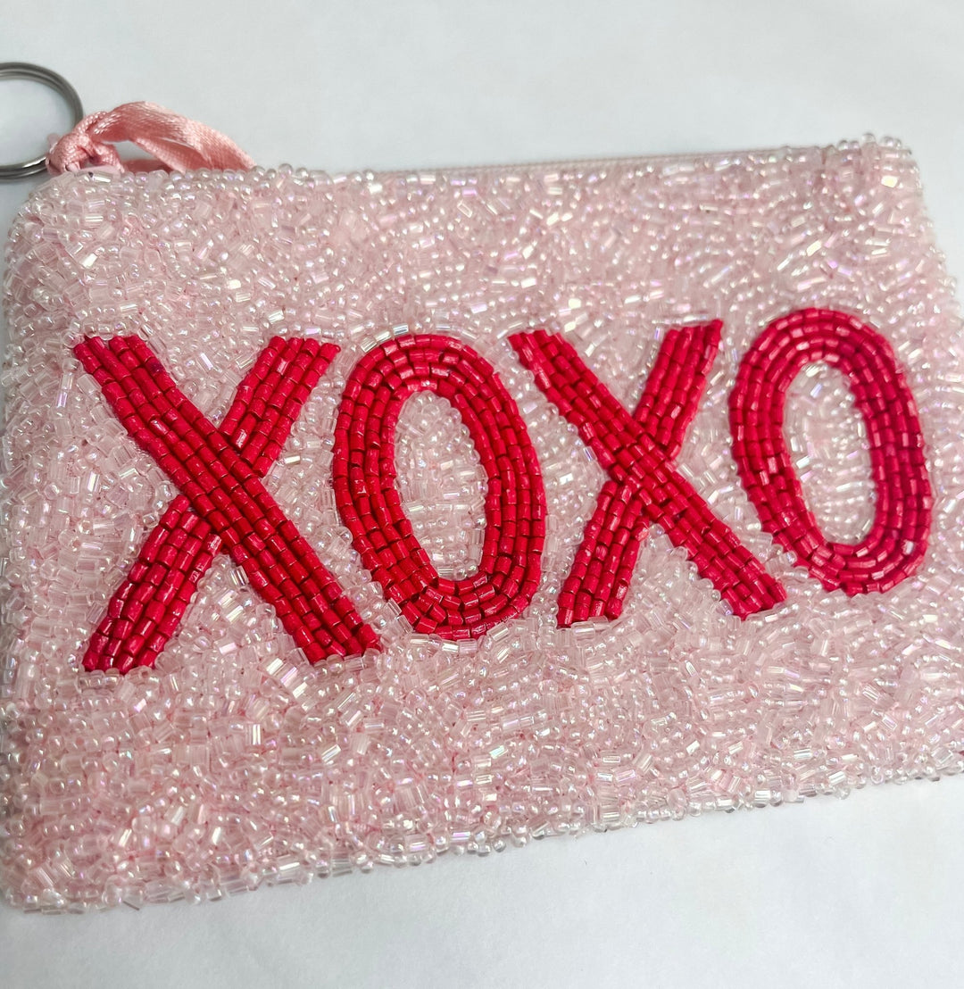Handmade Beaded Purse | XOXO - Bombaby