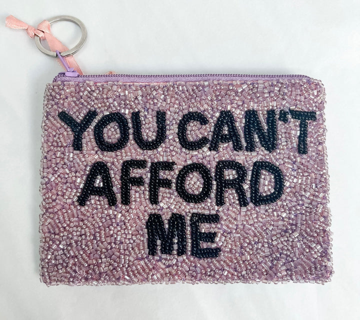 Handmade Beaded Purse | You Can't Afford Me - Bombaby