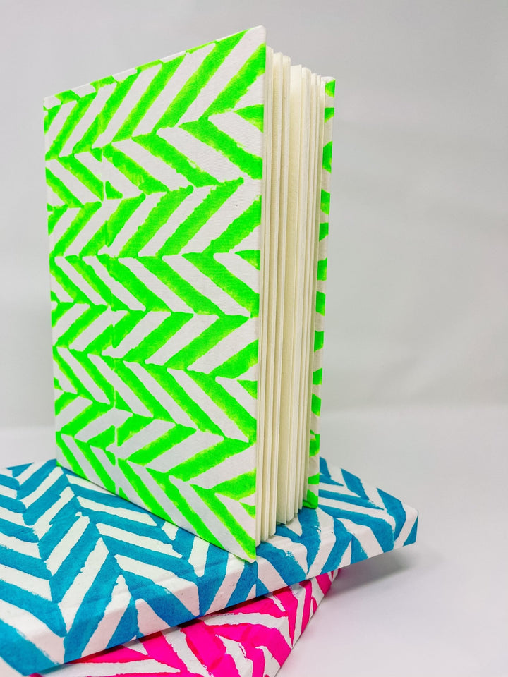 Handmade Block Print Notebooks - Bombaby