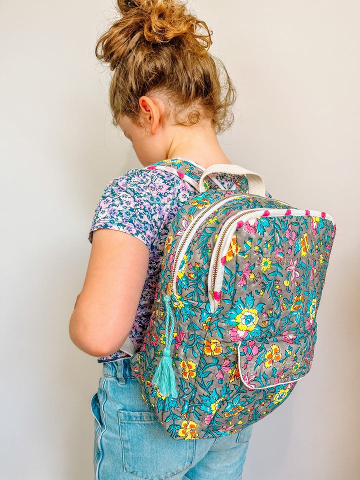 Handmade Children's Quilted Backpacks - Bombaby