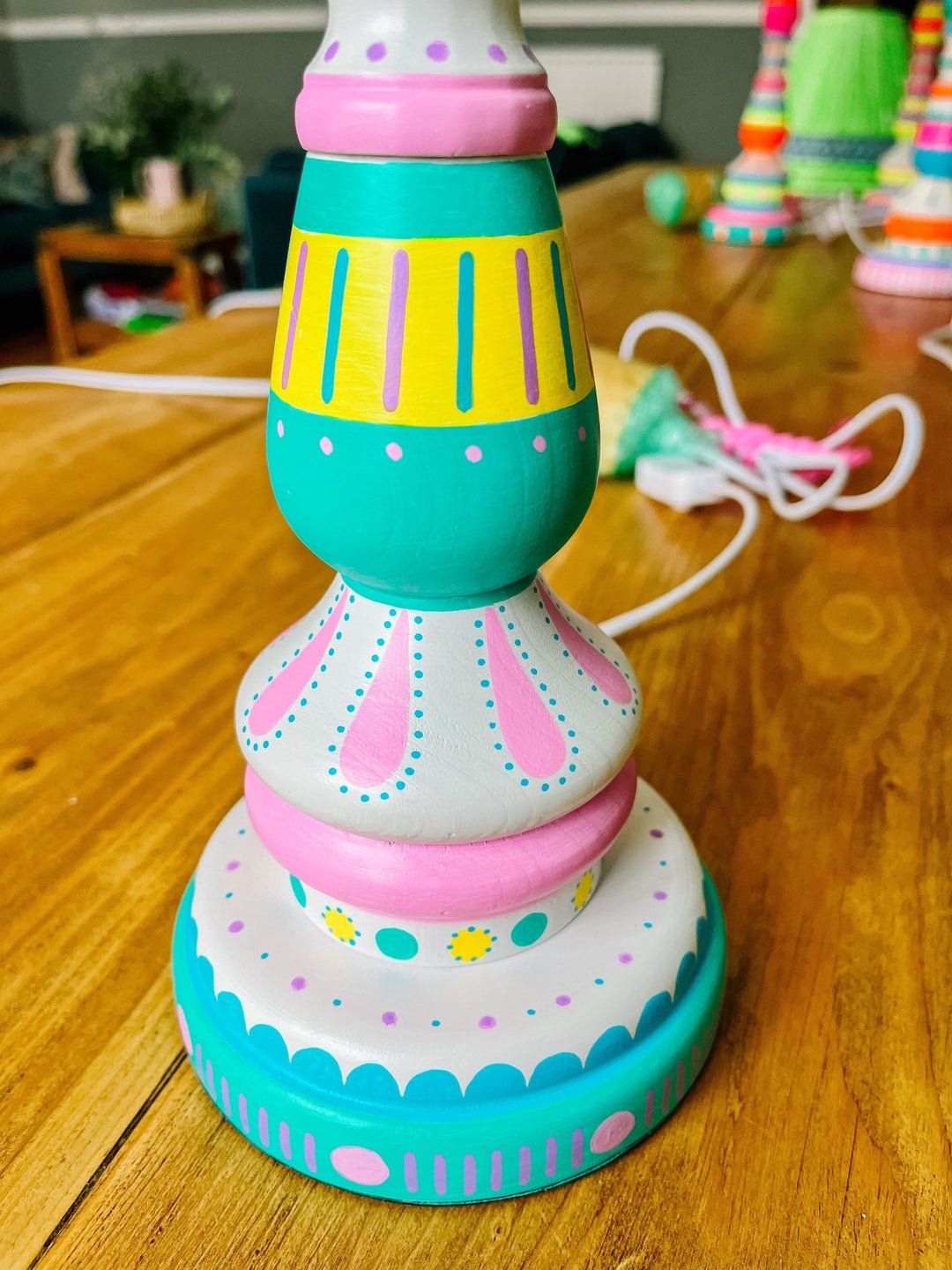Limited Edition Hand-painted Lamp - Sweetie - Bombaby