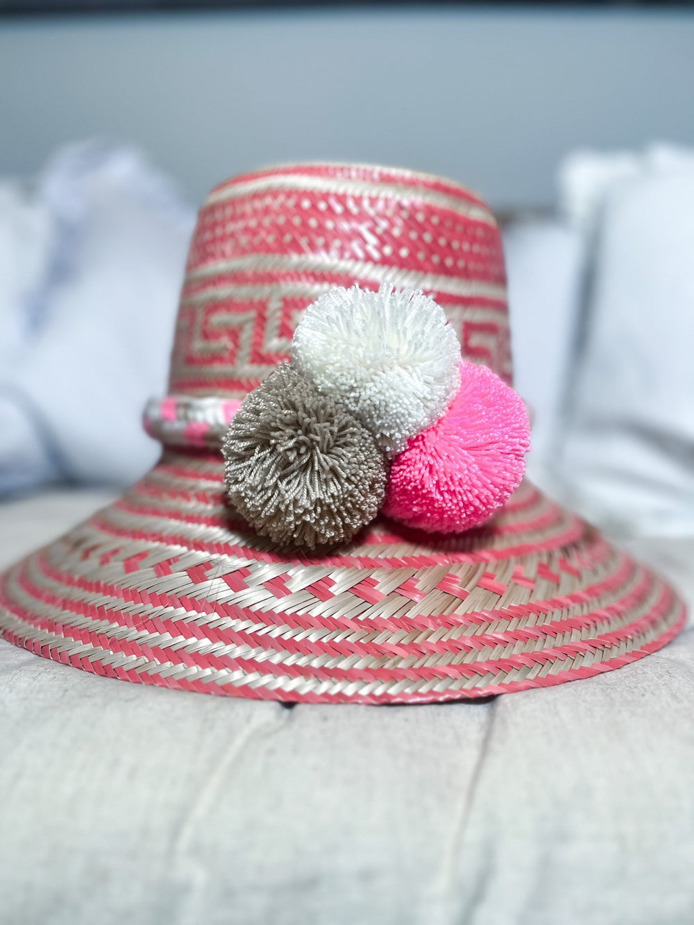 The Mimi | Handmade Wayuu Pompom Hat - Bombaby